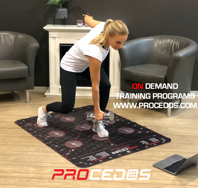 Procedos On demand training programs for athletes and home training.